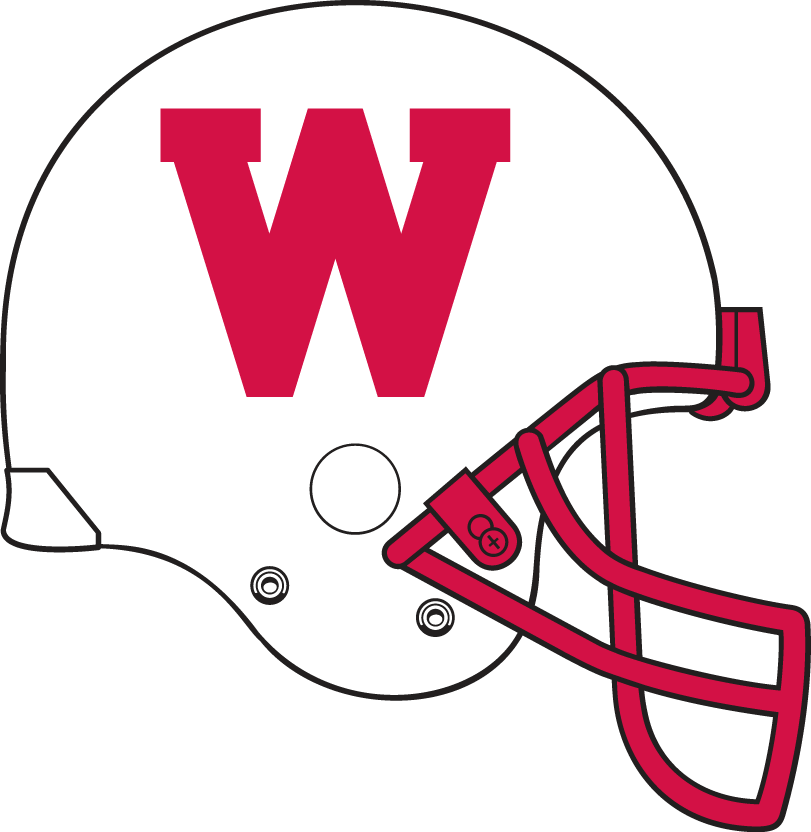 Wisconsin Badgers 1988-1989 Helmet Logo DIY iron on transfer (heat transfer)